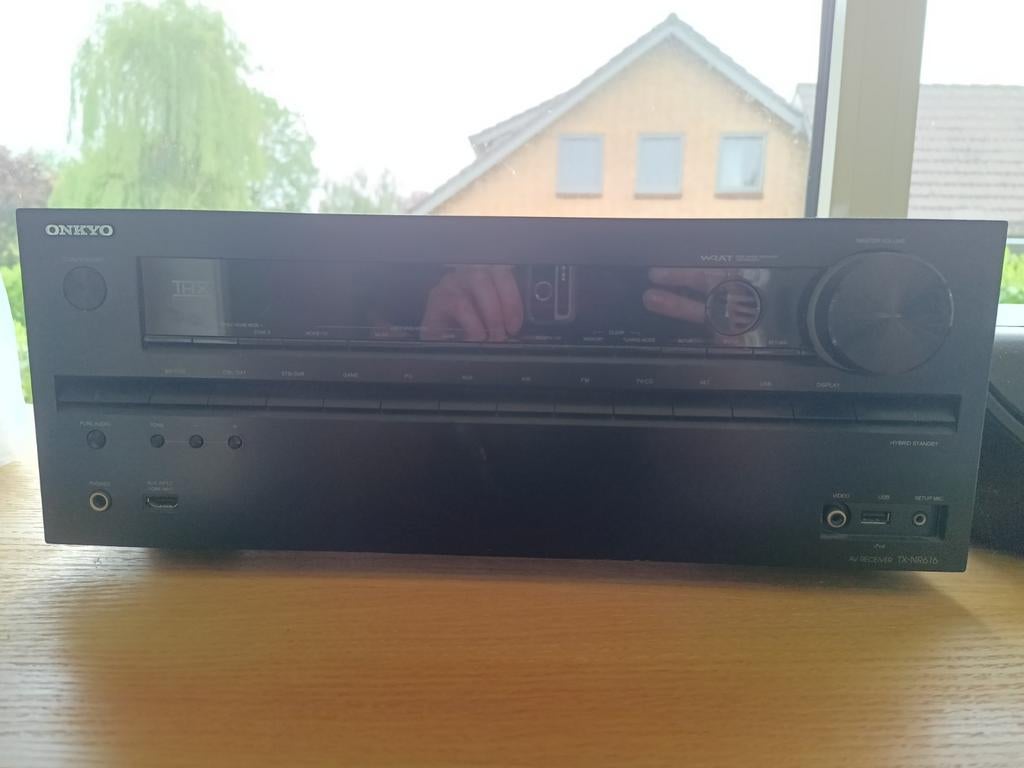 Onkyo TX-NR616 AV-receiver - 7.2-kanaals, 3D-ready, Ophalen of Verzenden, Zo goed als nieuw, 120 watt of meer, Onkyo