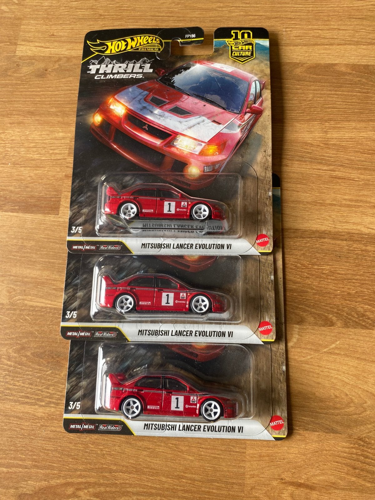 Hot wheels Mitsubishi lancer evo VI, Auto, Mattel, Mattel, Ophalen of Verzenden