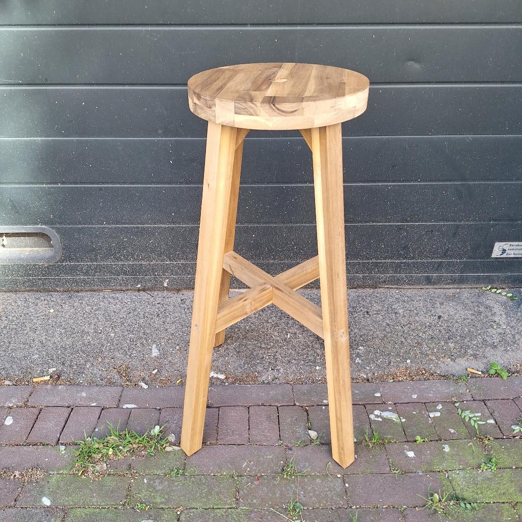 Houten IKEA Skogsta Kruk, Ophalen, Gebruikt, -, 60 tot 90 cm