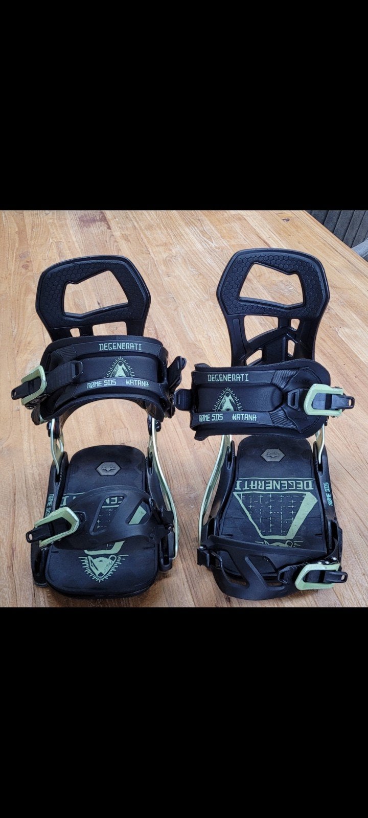 Snowboard Bindingen M/L - Rome SDS Katana, Zeer goede staat, Sport en Fitness, Ophalen, Zo goed als nieuw, Bindingen