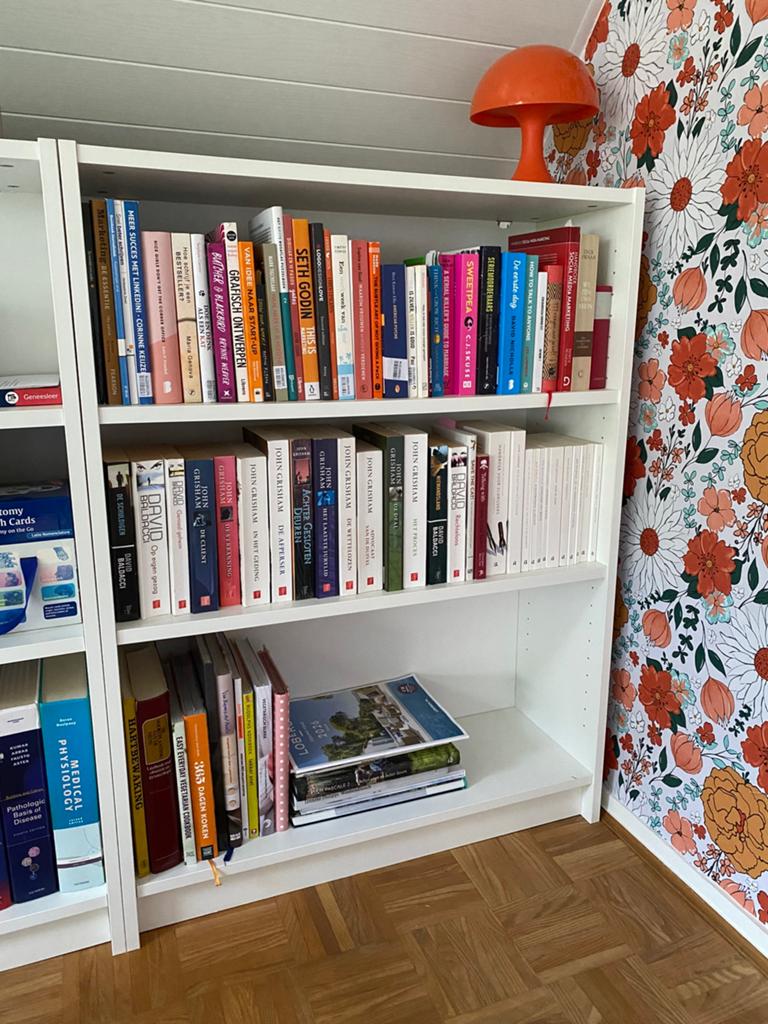 Ikea billy kast boekenkast, Ophalen, 100 tot 150 cm, 50 tot 100 cm, Zo goed als nieuw