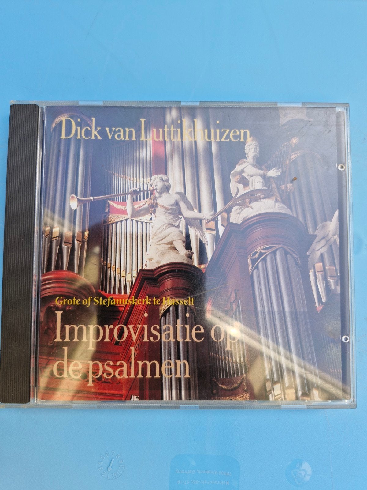 Orgel CD Dick van Luttikhuizen - Improvisatie op de Psalmen, Inclusief boekje, Ophalen of Verzenden, Zo goed als nieuw, Album