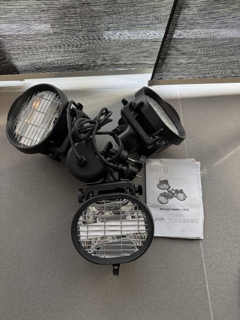 Eurom Parasol Heater 1500 - Elektrische Terrasverwarmer