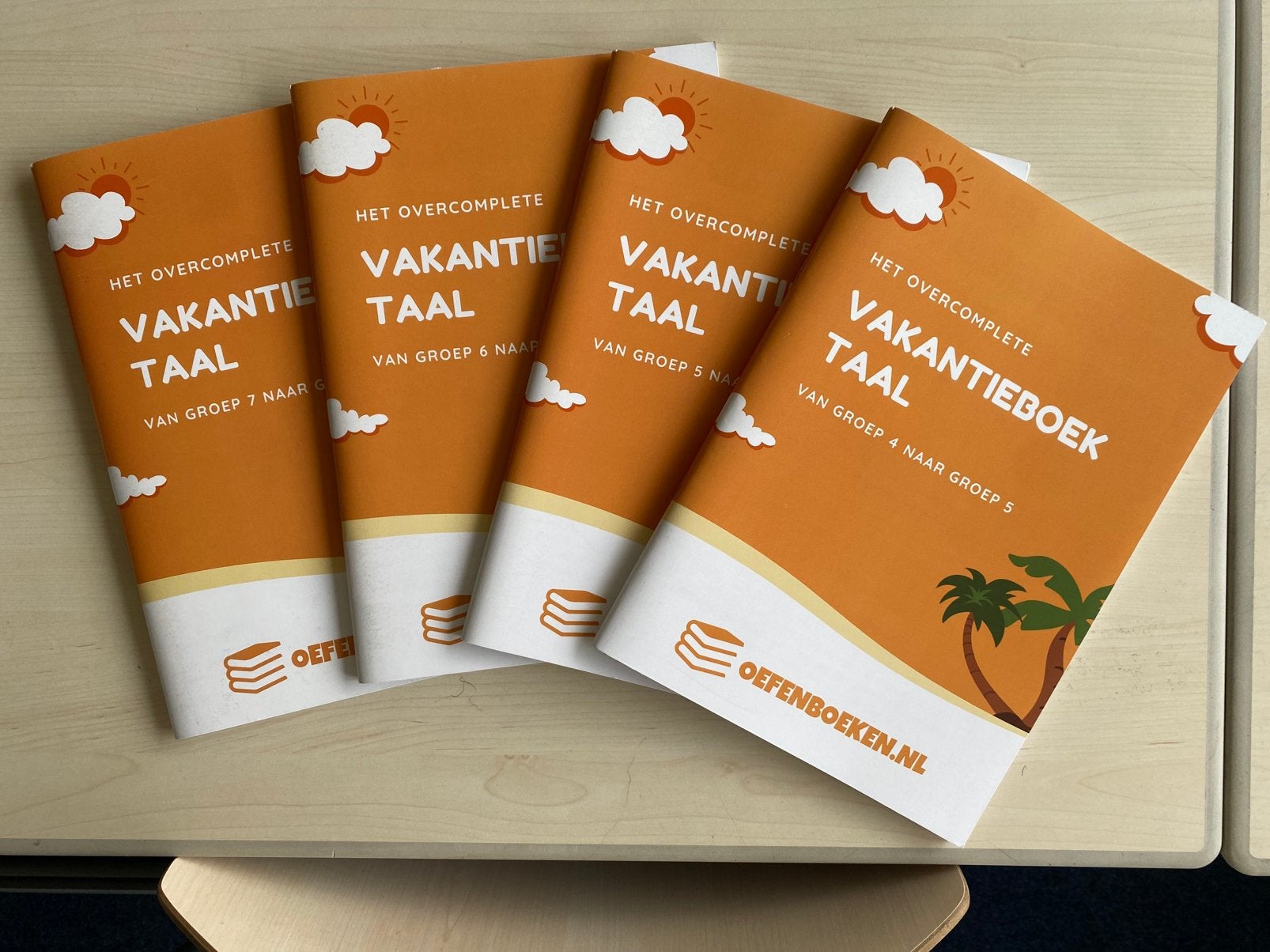Vakantie Taal Werkboeken groep 4 t/m 8, Ophalen, Nieuw, Overige niveaus, Nederlands