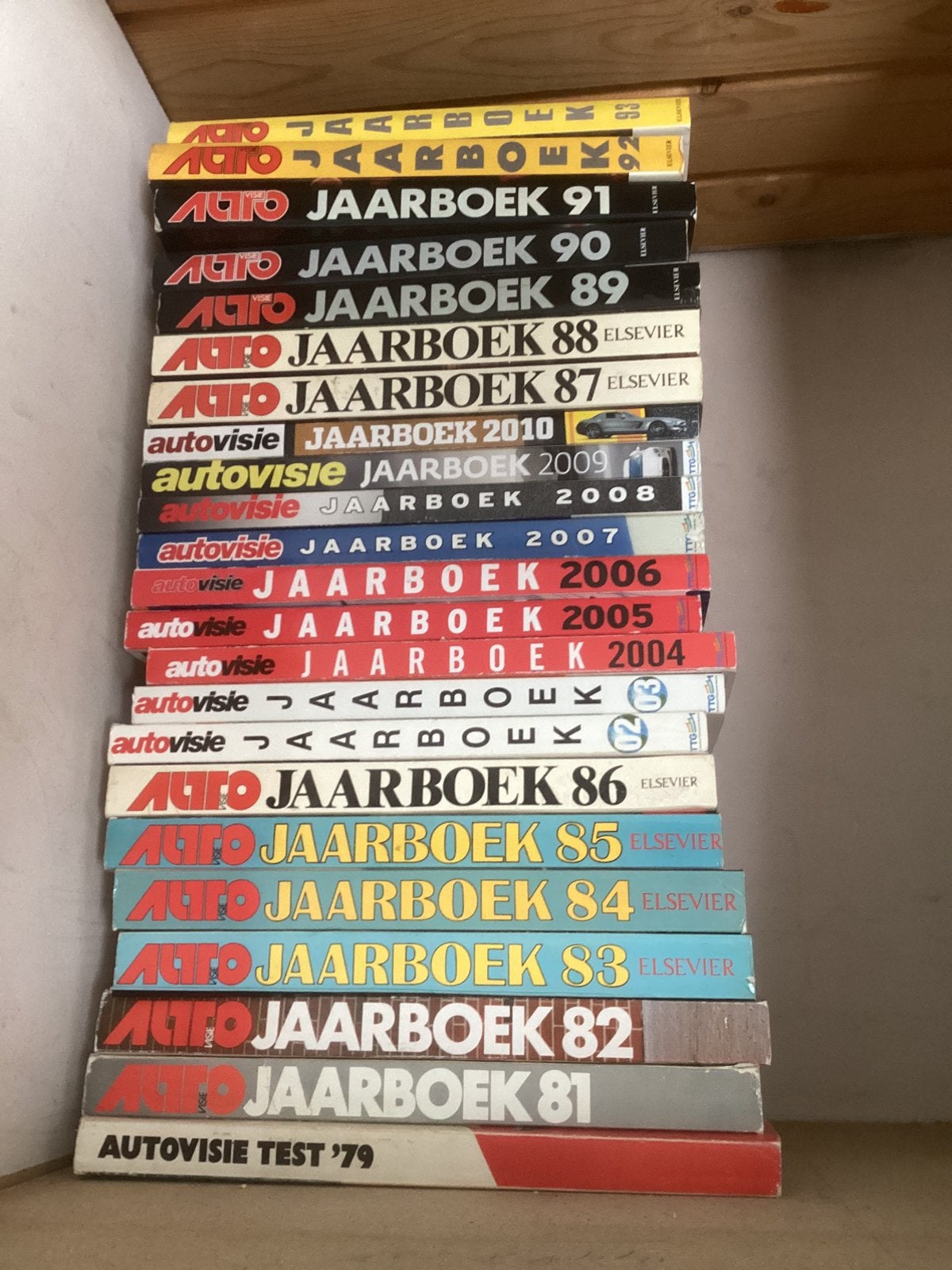 31 Autovisie jaarboeken, Ophalen, Zo goed als nieuw, Redactie autovisie