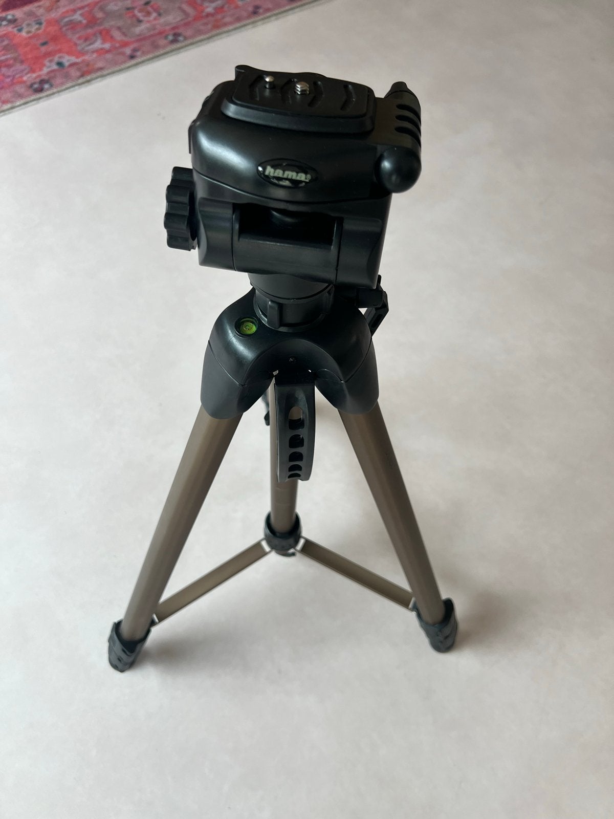 HAMA Camera Statief (Foto & Film) - Stevig en Flexibel, Audio, Tv en Foto, Fotografie | Statieven en Balhoofden, Ophalen, Met waterpas