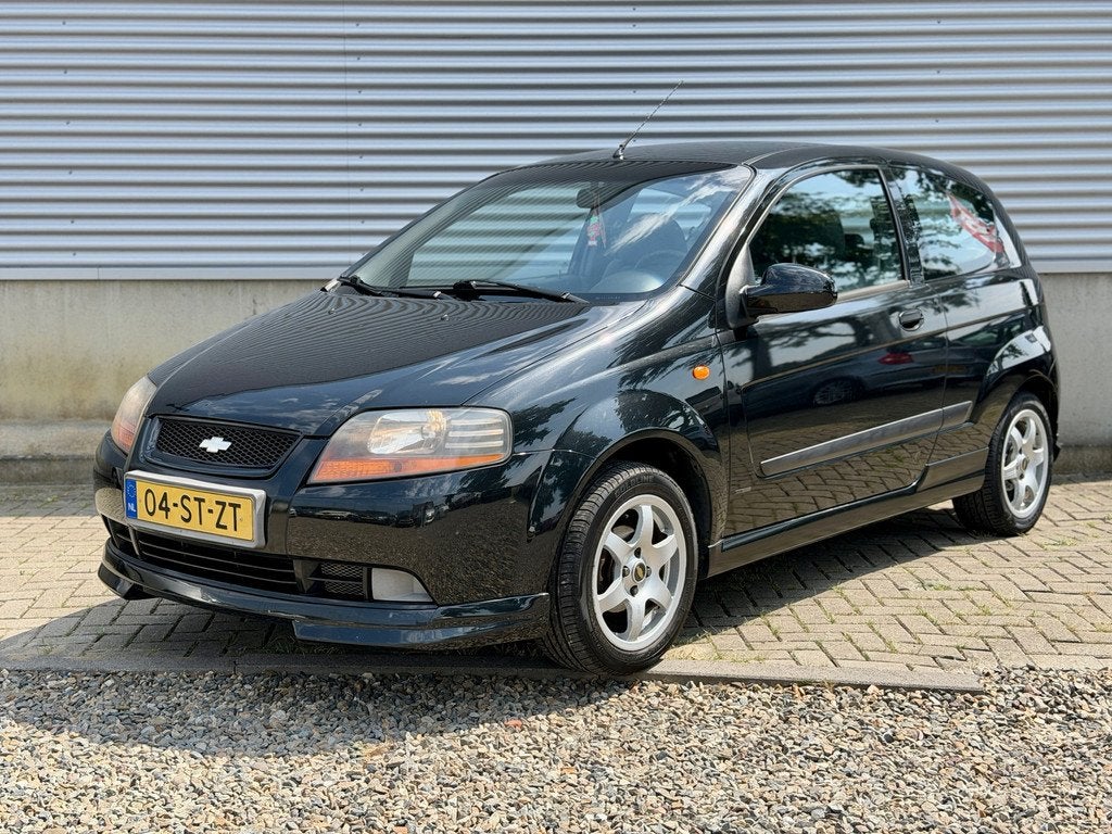 Chevrolet Kalos 1.4-16V 94pk Style | APK tot feb 2027 |, Voorwielaandrijving, 94 pk, Stof, Zwart