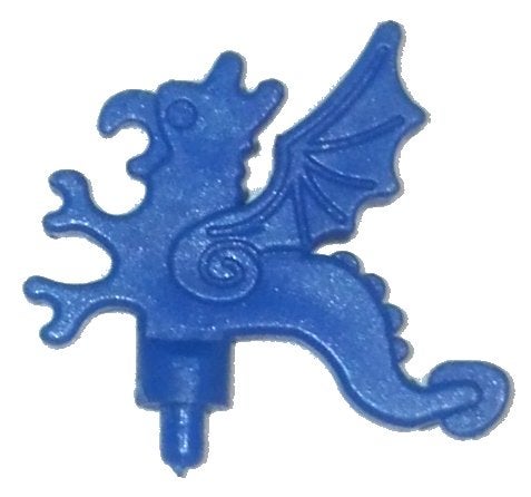 Lego Blue Minifigure, Plume Dragon, Gebruikt, Lego, Accessoire, Ophalen of Verzenden