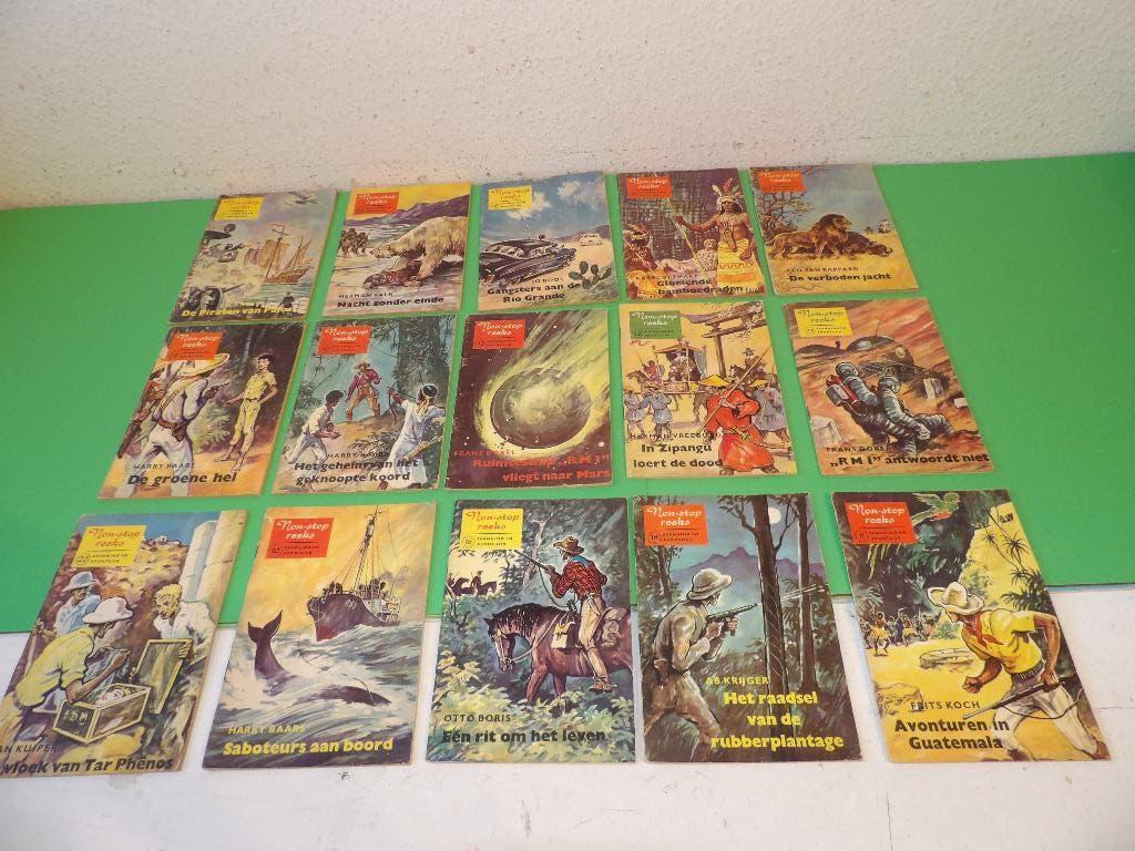 Non stop boeken reeks 1958 15 deeltjes, Boeken, Ophalen of Verzenden, Zo goed als nieuw, Fictie