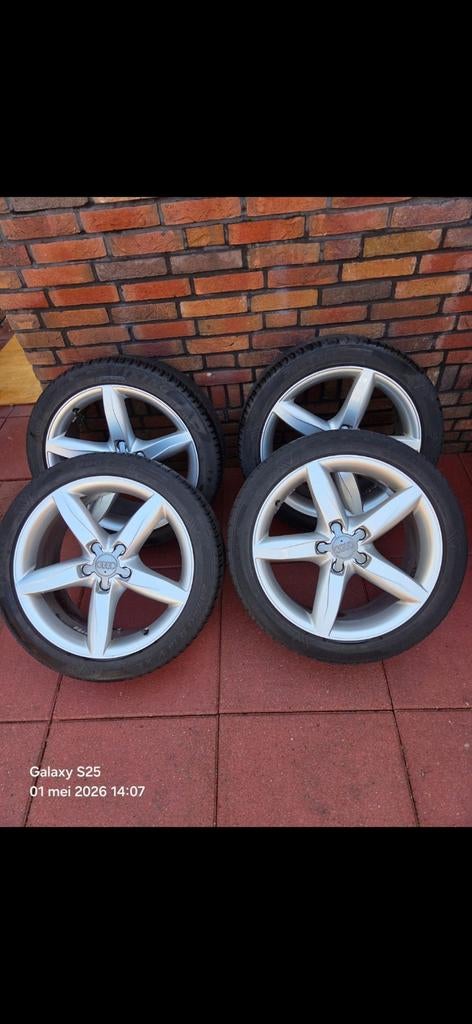 Audi Velgen met Viking All Season Banden 245/40 R18, Auto-onderdelen, Banden en Velgen, 18 inch, Banden en Velgen, Ophalen of Verzenden