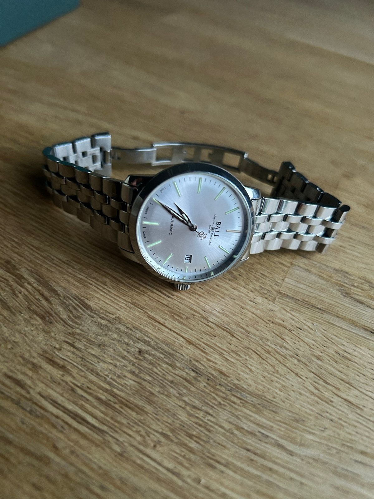 Ball Trainmaster Legend 38mm Horloge Full Set | Inruil, Overige merken, Staal, Polshorloge, Ophalen of Verzenden