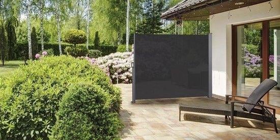 Tuinscherm uitschuifbaar, Tuin en Terras, Tuinschermen, Kunststof, Nieuw, Ophalen of Verzenden, 200 cm of meer