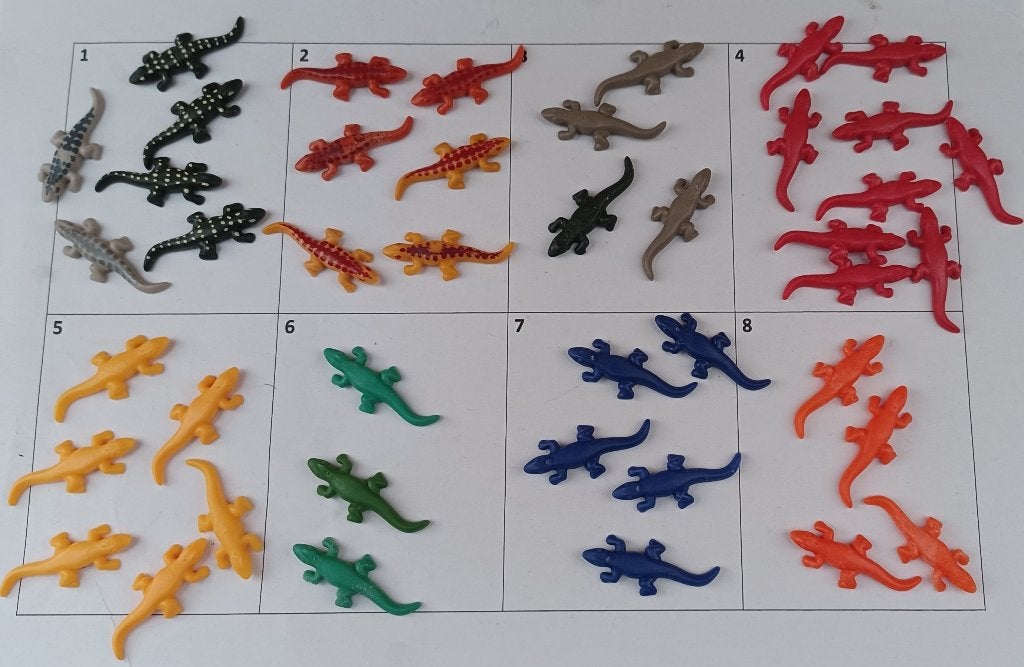 playmobil salamander / jonge krokodil, Ophalen of Verzenden, Gebruikt, Losse onderdelen