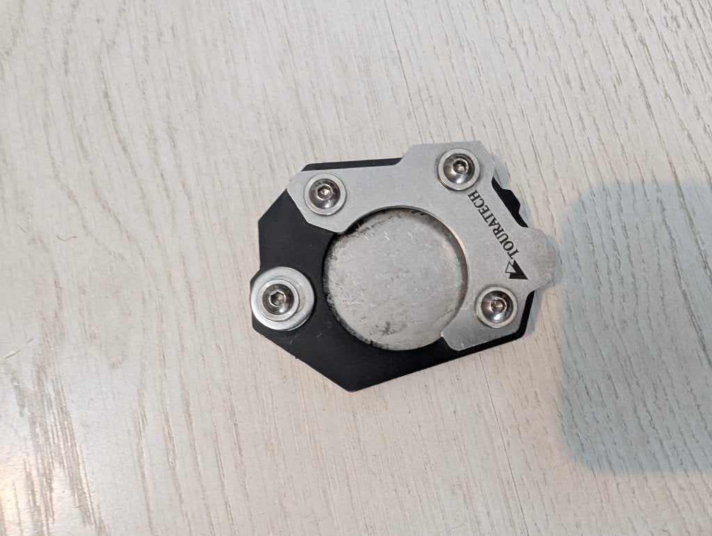 Zijstandaardsteunverlenging voor KTM 1190, 1290 Adventure, Ophalen of Verzenden, Gebruikt