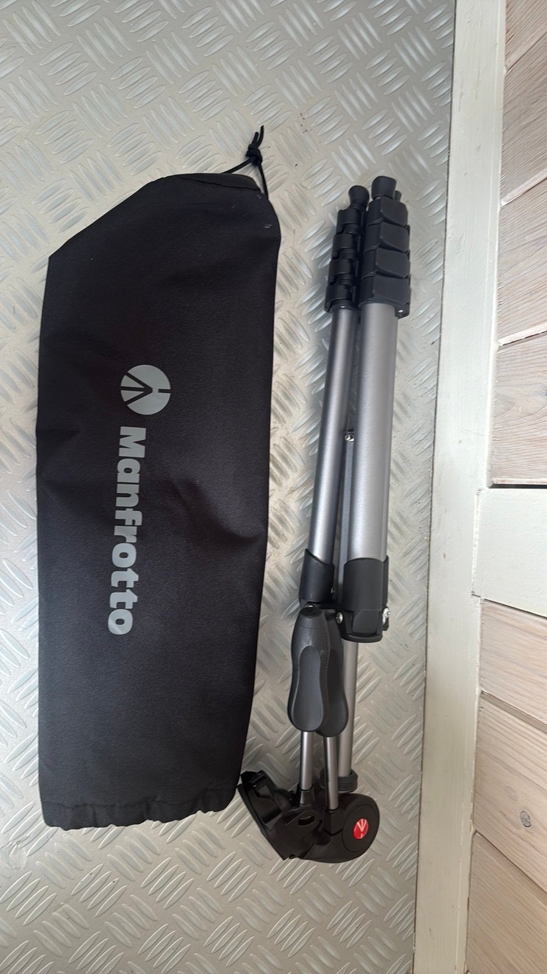Manfrotto compact advanced, Ophalen of Verzenden, Zo goed als nieuw, Driepoot