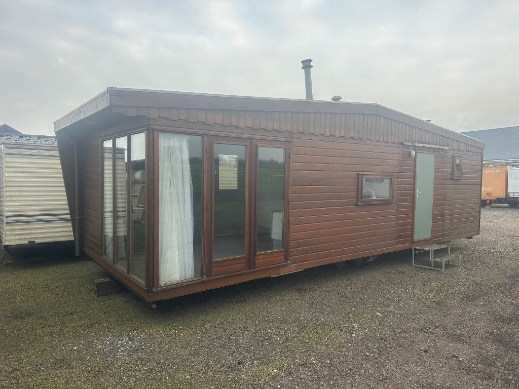 Houten chalet dubbelglas incl.transport NL♦️, Tot en met 4