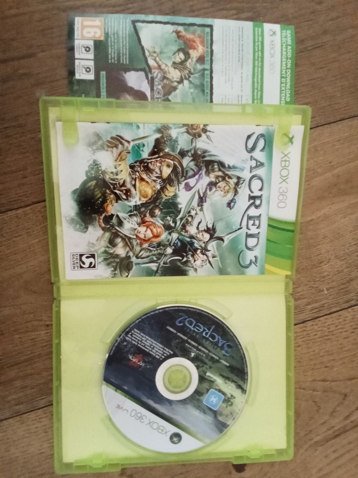 Sacred 2 & Sacred 3 Xbox 360 - Actie RPG Avontuur, Ophalen of Verzenden