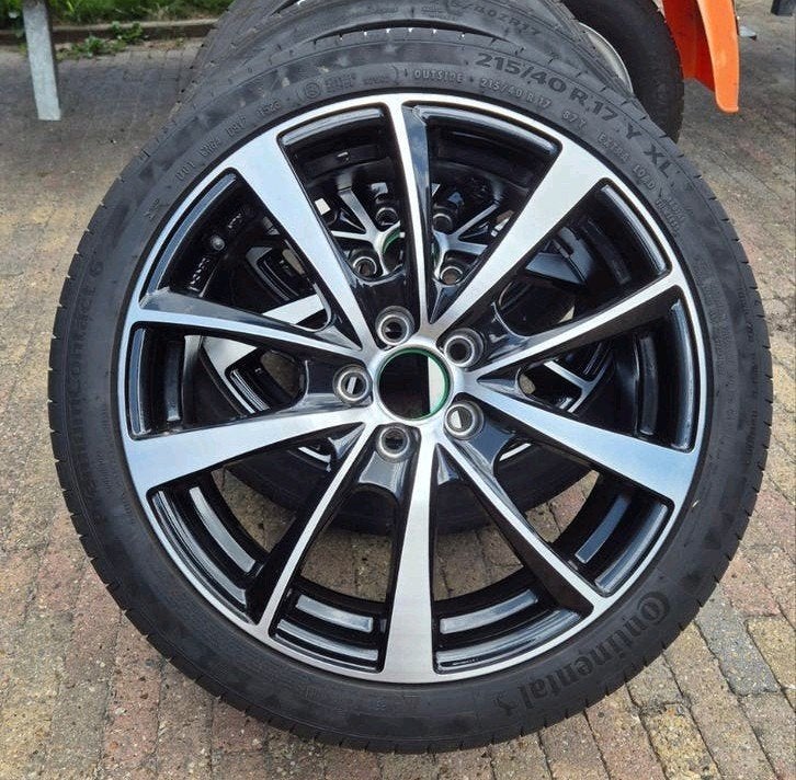 17" Lichtmetalen velgen voor Volkswagen Polo 6R, Auto-onderdelen, Banden en Velgen, Ophalen, 215 mm, Velg(en), 17 inch