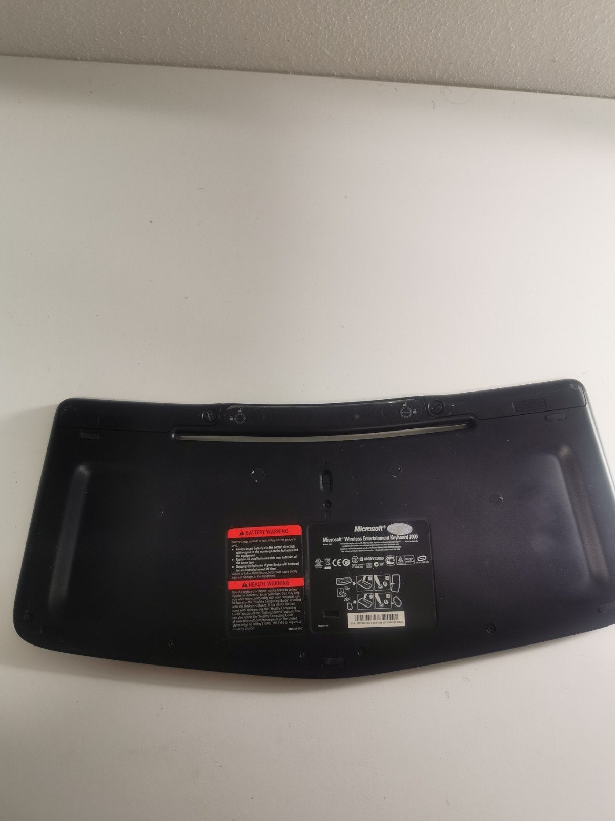 Microsoft Bluetooth Toetsenbord - Draadloos en Ergonomisch, Gebruikt, Ophalen of Verzenden, Draadloos, Qwerty