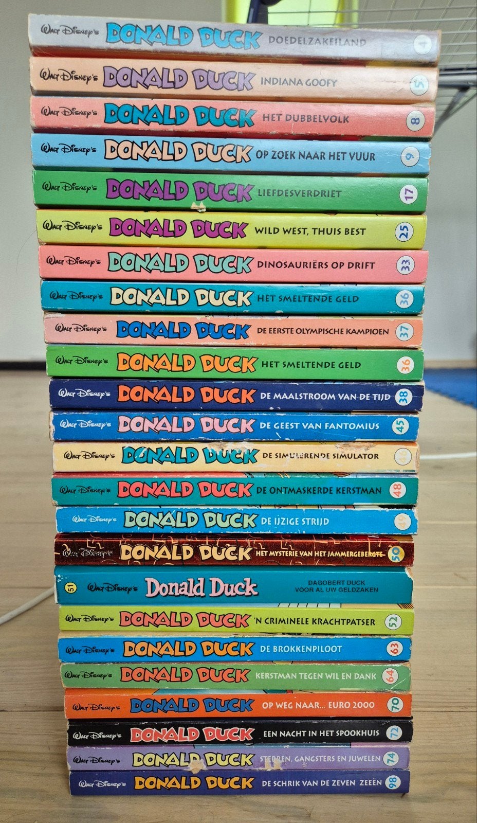 Donald Duck pockets 1 euro per stuk, Boeken, Meerdere stripboeken, Ophalen of Verzenden, Gelezen, Walt Disney
