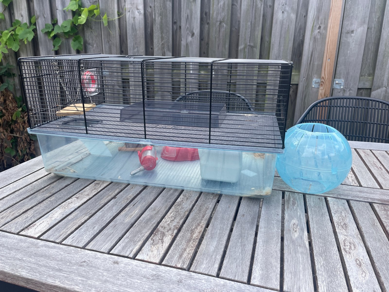 Hamsterkooi, Dieren en Toebehoren, Kooi, Minder dan 75 cm, Zo goed als nieuw, Ophalen