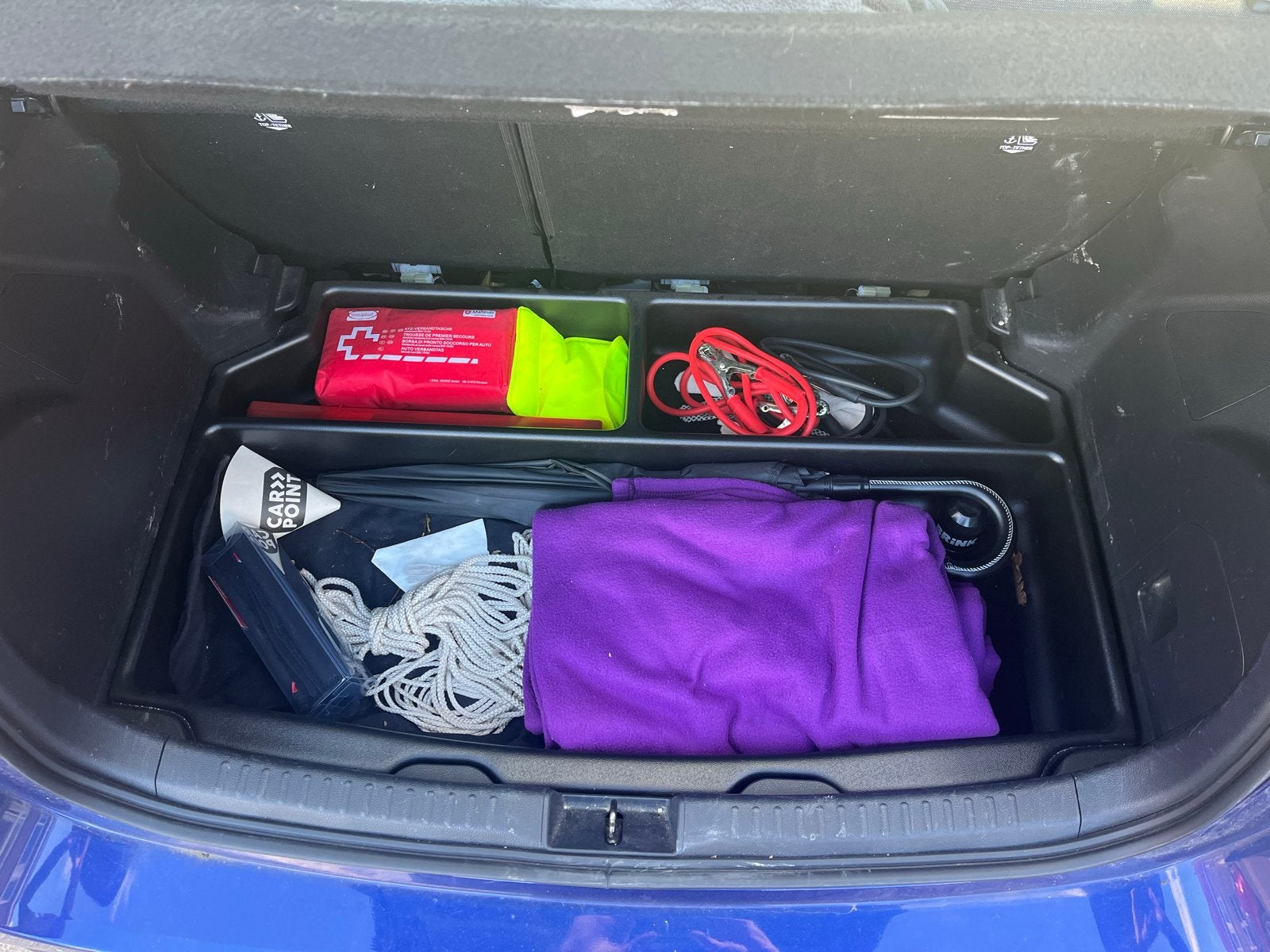 Toyota Yaris dubbele laadvloer met orginazer, Ophalen, Gebruikt, Toyota