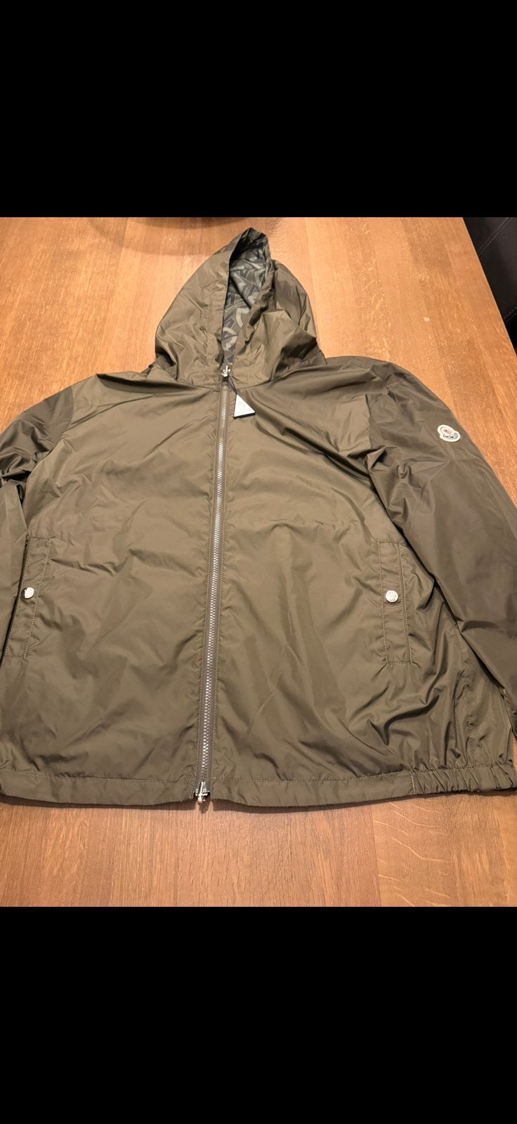 Moncler Windbreaker Reversible, Ophalen of Verzenden, Zo goed als nieuw, Maat 56/58 (XL), Zwart