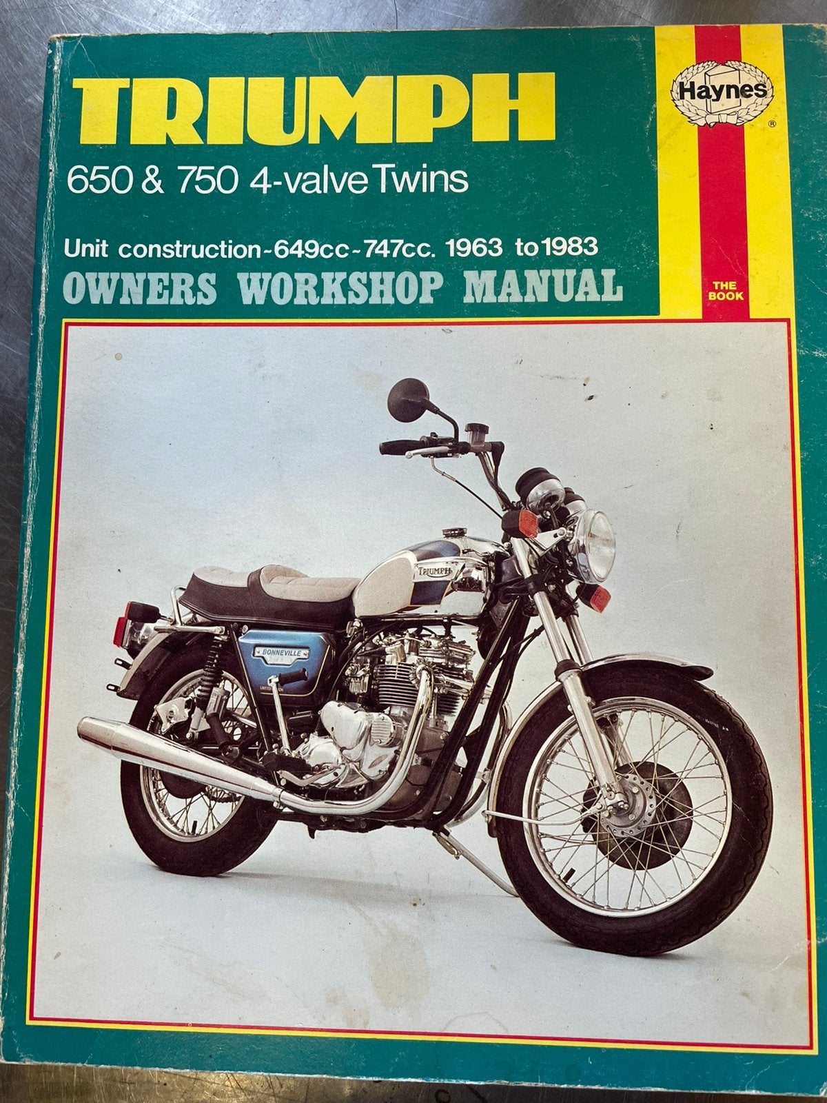 Triumph 650 750 wekpkaatshandboek, Ophalen of Verzenden, Triumph