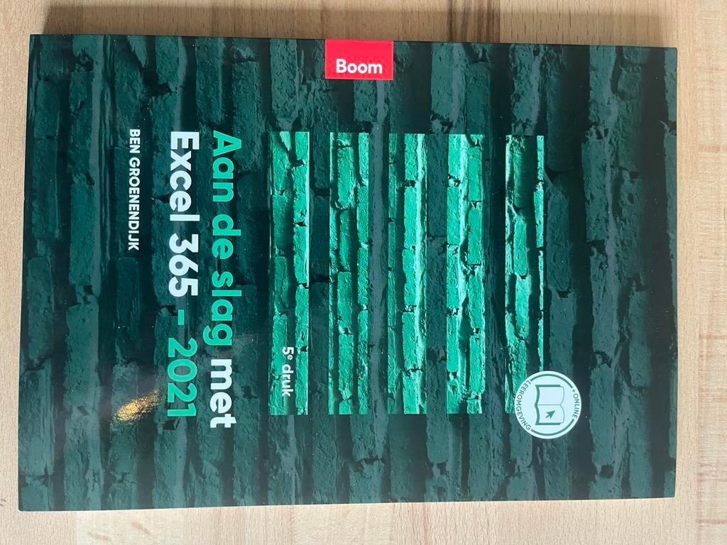 Aan de slag met excel, Boeken, Ophalen of Verzenden, Beta, Nieuw, HBO