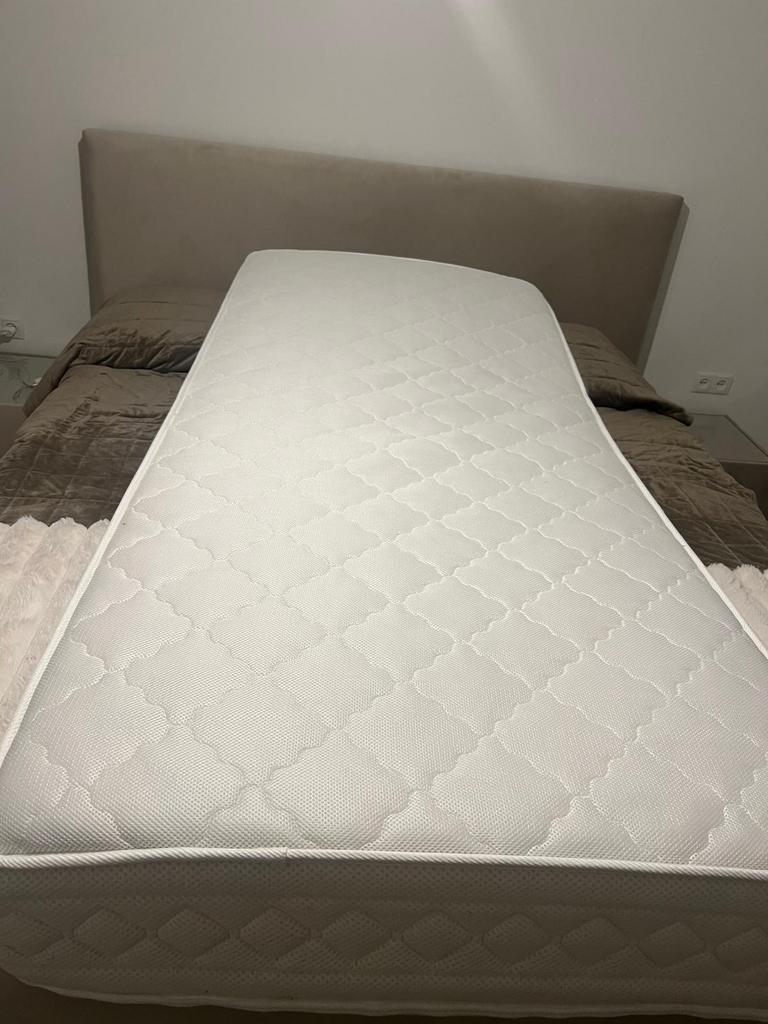 Platinum Pocket Deluxe Gel Matras 1x en 2x Lattenbodem, 90 cm, Eenpersoons, Ophalen of Verzenden, Zo goed als nieuw