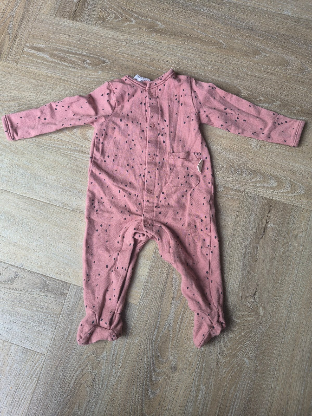 Roze Hema boxpakje met stippen, maat 56, Gebruikt, Meisje, Ophalen of Verzenden, Hema