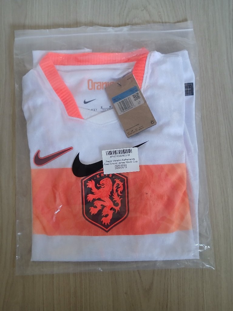 NIEUW: Nederlands Elftal Uitshirt WK – Nike – Maat M, Sport en Fitness, Voetbal, Maat M, Ophalen, Nieuw, Shirt