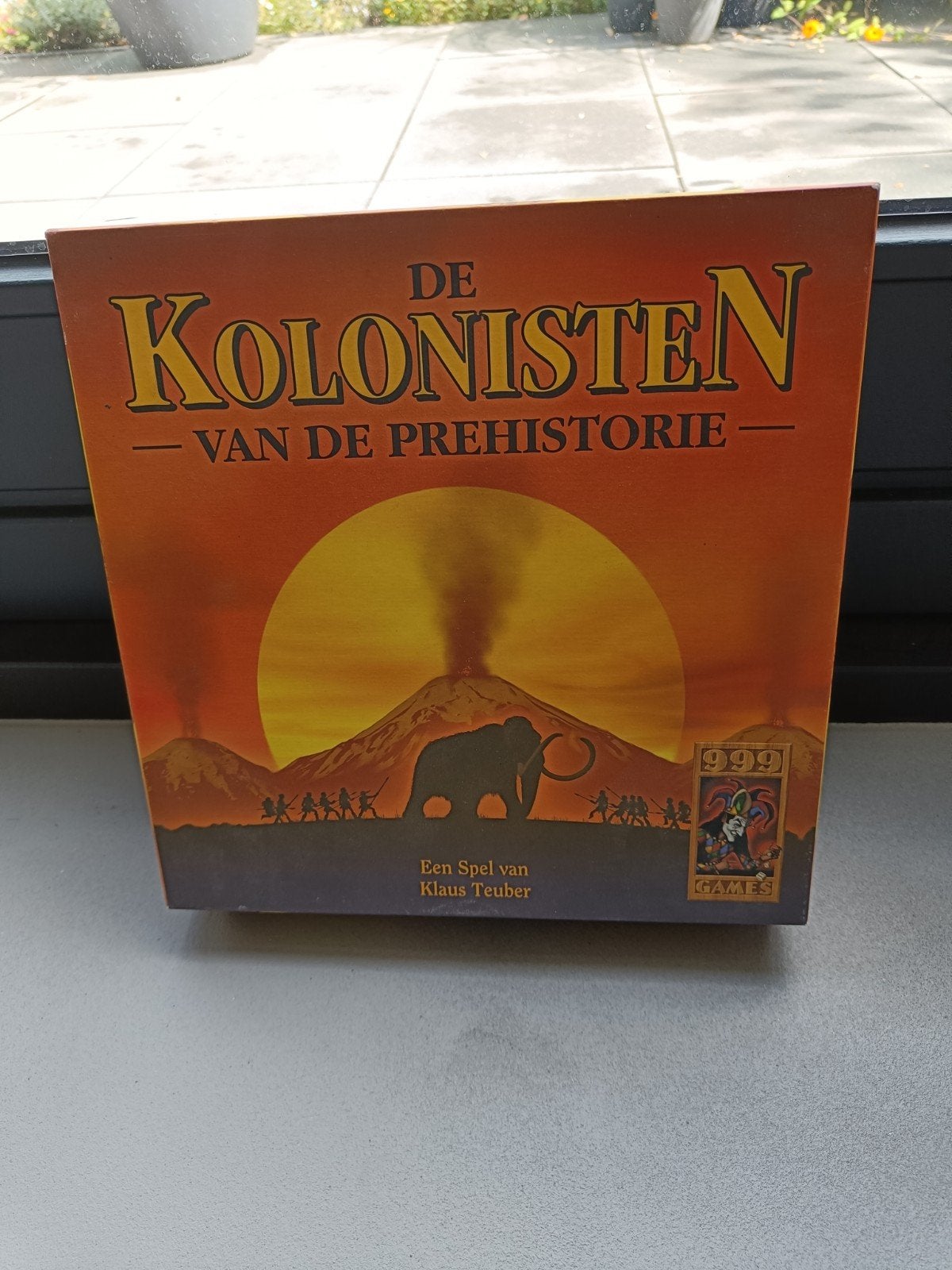 De Kolonisten van de Prehistorie - Bordspel, Hobby en Vrije tijd, Drie of vier spelers, Ophalen of Verzenden, Zo goed als nieuw