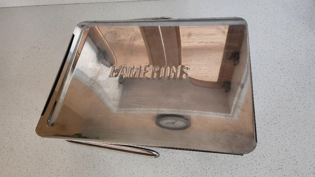 Camerons Rookoven RVS groot model, Zilver, Ophalen of Verzenden, Metaal, Overige merken