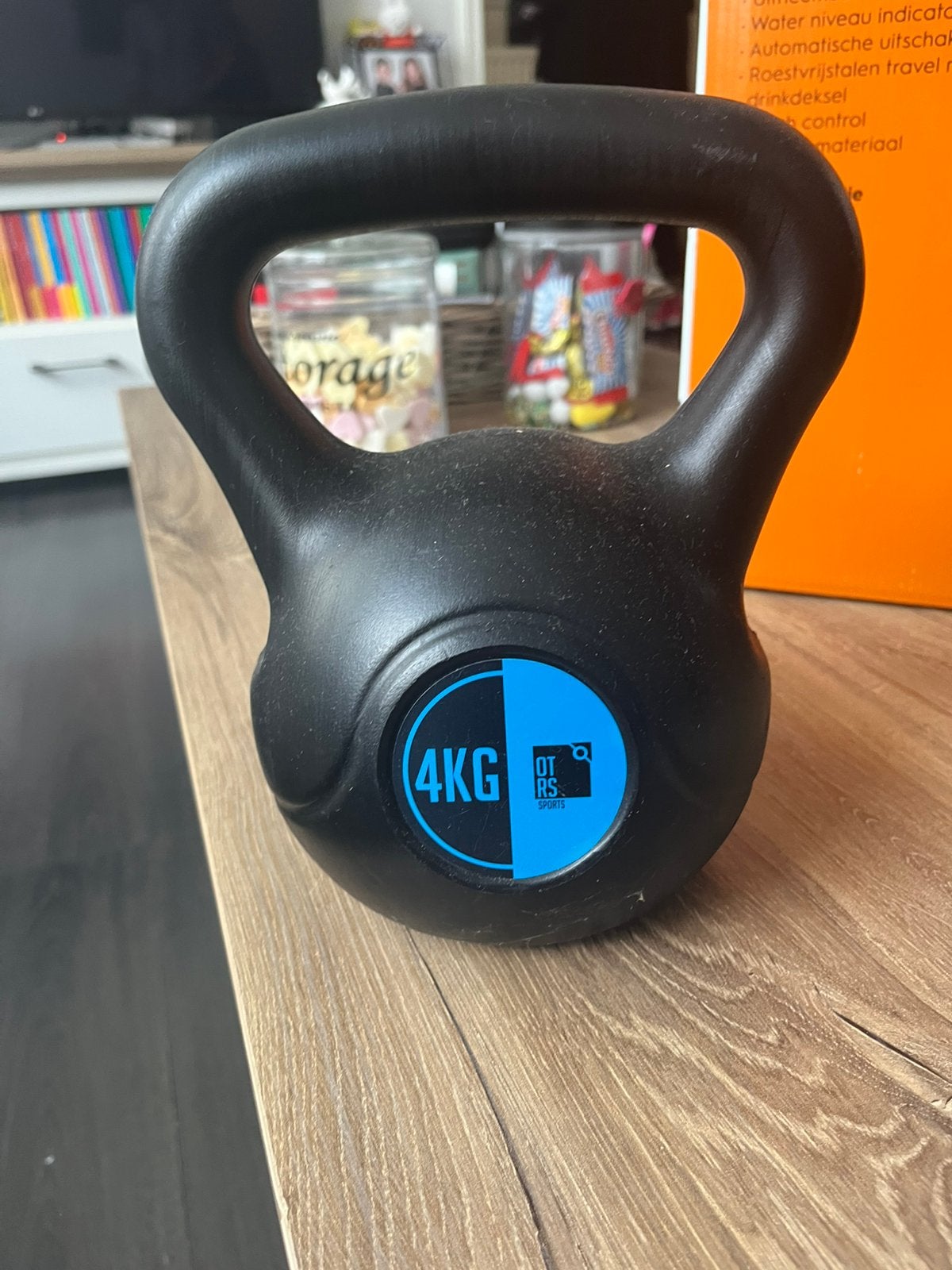 Kettlebell 4 kg, Ophalen, Nieuw, Armen, Kettlebell