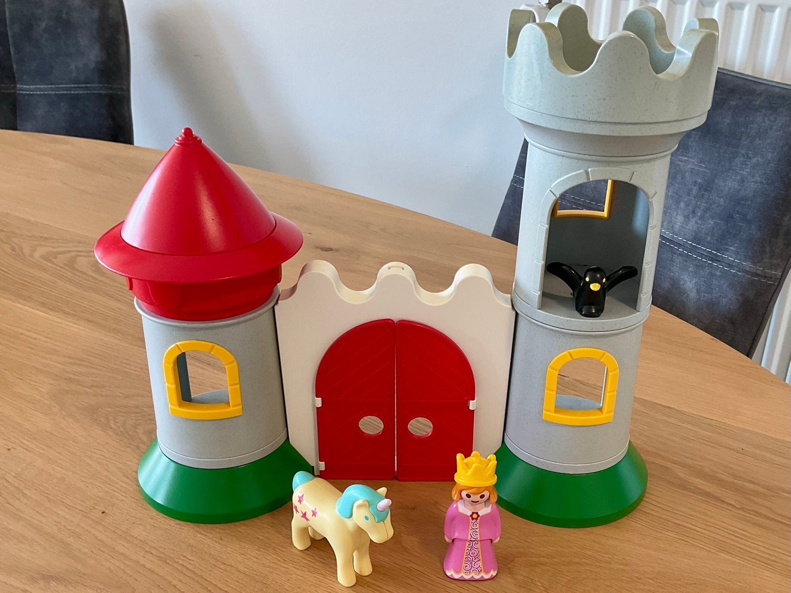 Playmobil 123 - Kasteel met prinses en eenhoorn, Ophalen, Gebruikt