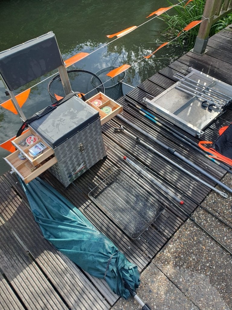 Vis uitrusting, Ophalen, Zo goed als nieuw, Overige typen