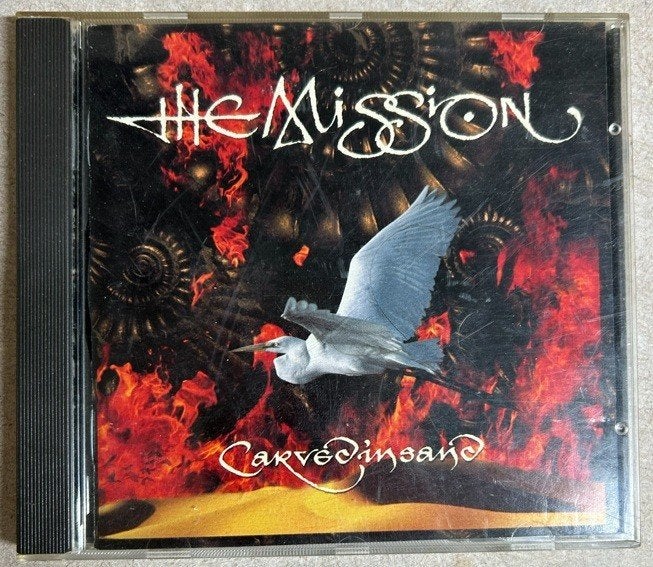 Cd the mission carved in sand 1990 muziek rock, Ophalen of Verzenden, Zo goed als nieuw, Poprock