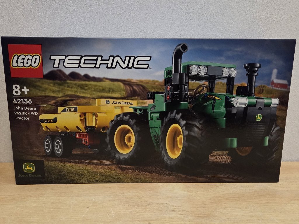 (GESEALD) 15x Lego 42136 John Deere 9620R 4WD Tractor, Ongeopend/sealed, Lego, Nieuw, Ophalen of Verzenden