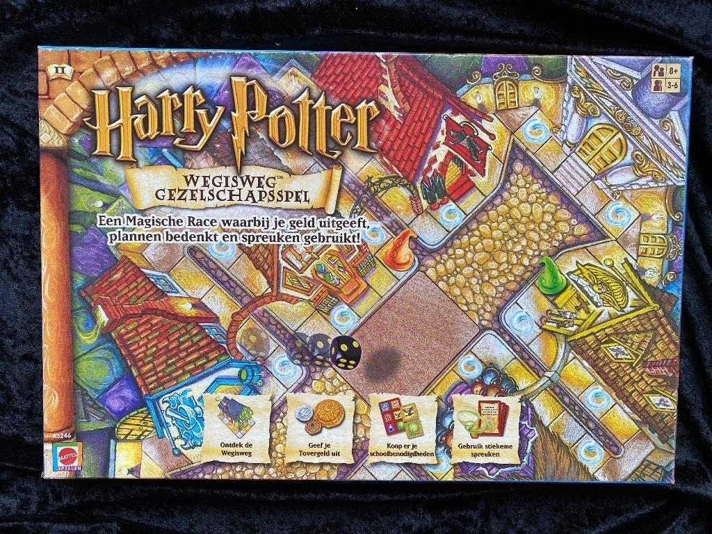 Harry Potter WegIsWeg gezelschapsspel, Vijf spelers of meer, Ophalen of Verzenden, Zo goed als nieuw, Mattel