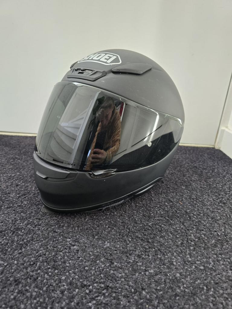 Motorhelm SHOEI NXR mat zwart maat XS, Motoren, Kleding | Motorhelmen, XS, Ophalen of Verzenden, Integraalhelm, Shoei