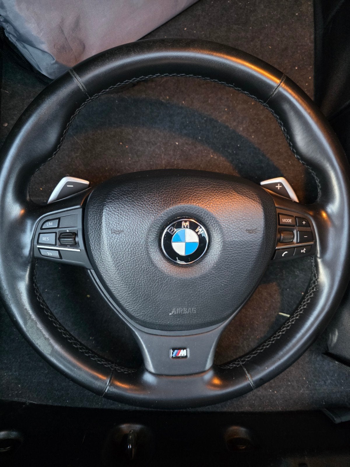 BMW F10 M Sport Stuurwiel met Airbag en Flippers, Auto-onderdelen, Ophalen of Verzenden, Gebruikt, BMW