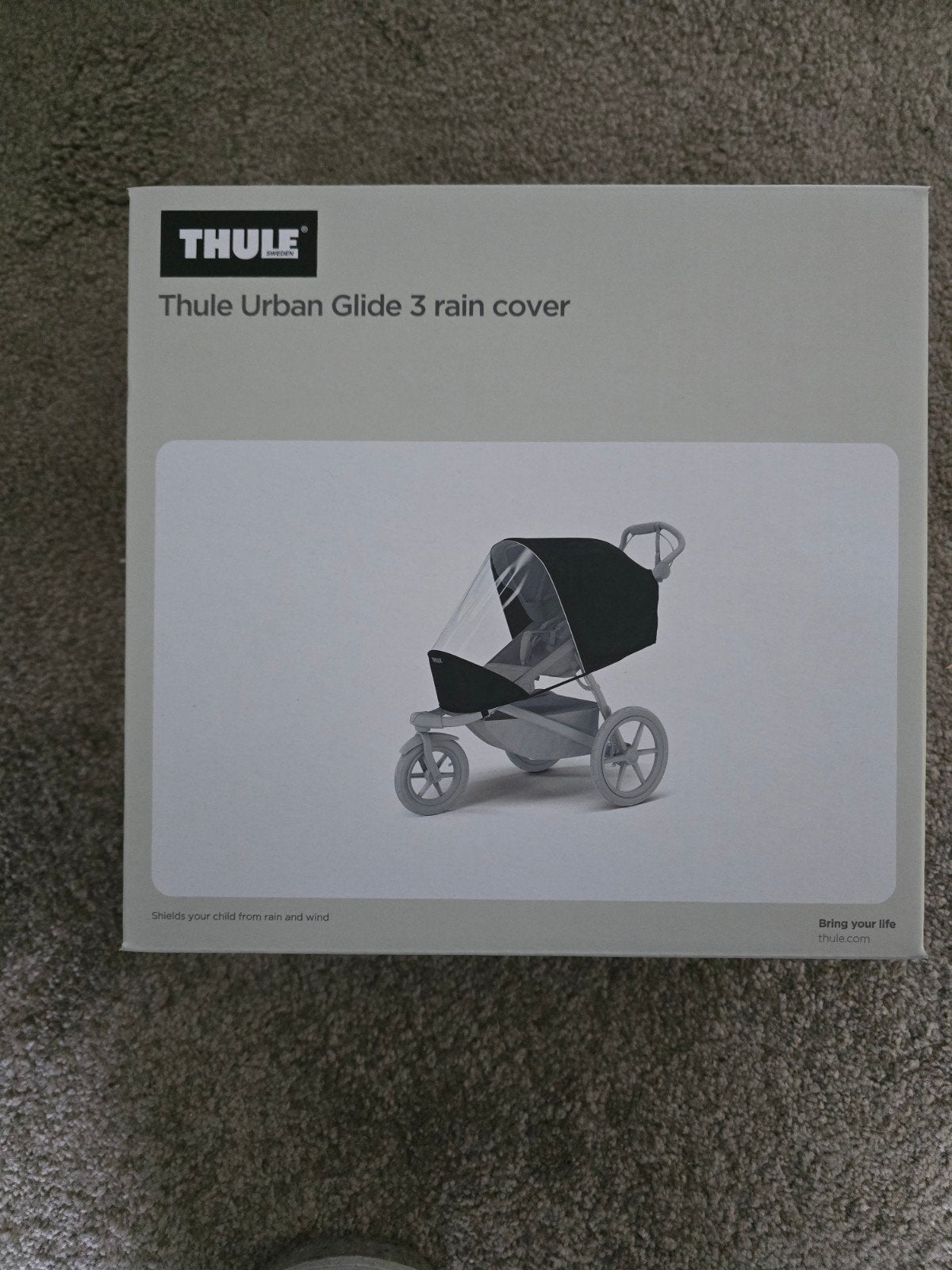 Thule Urban Glide 3 regenhoes - Nieuw in doos, Kinderen en Baby's, Ophalen of Verzenden, Nieuw, Kinderwagen, Overige merken