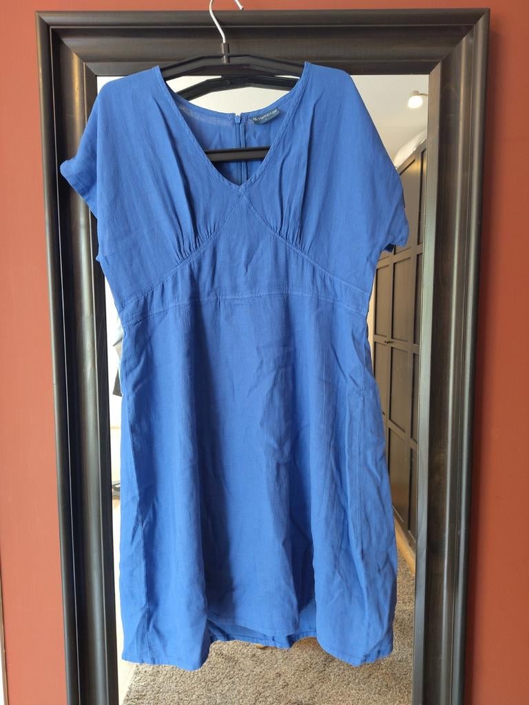 Hennep Jurk Maat L - Comfortabel en Duurzaam, Kleding | Dames, HempAge, Blauw, Maat 42/44 (L), Ophalen of Verzenden