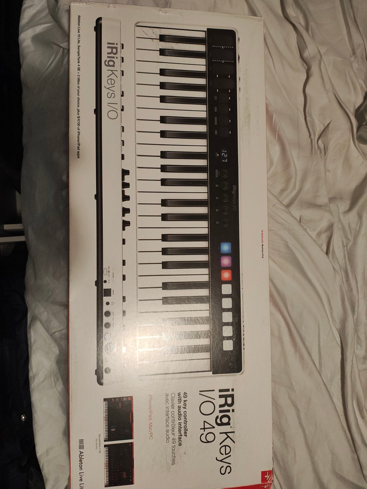 IK Multimedia iRig Keys I/O 49 MIDI Controller interface new, Ophalen of Verzenden, 49 toetsen, Overige merken, Midi-aansluiting