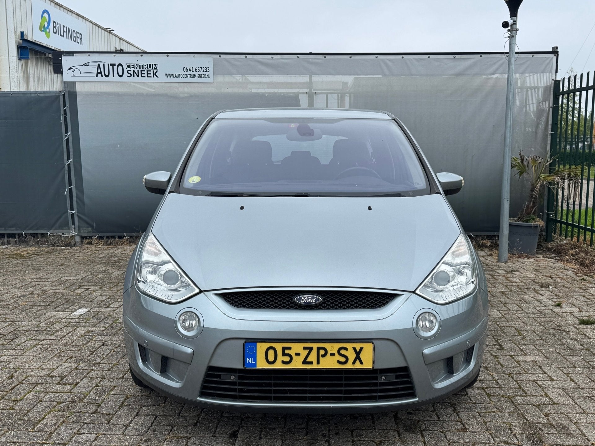 Ford S-Max 2.3-16V - AUT - Clima - Cruise - PDC, Auto's, Stof, Zwart, 4 cilinders, Bedrijf