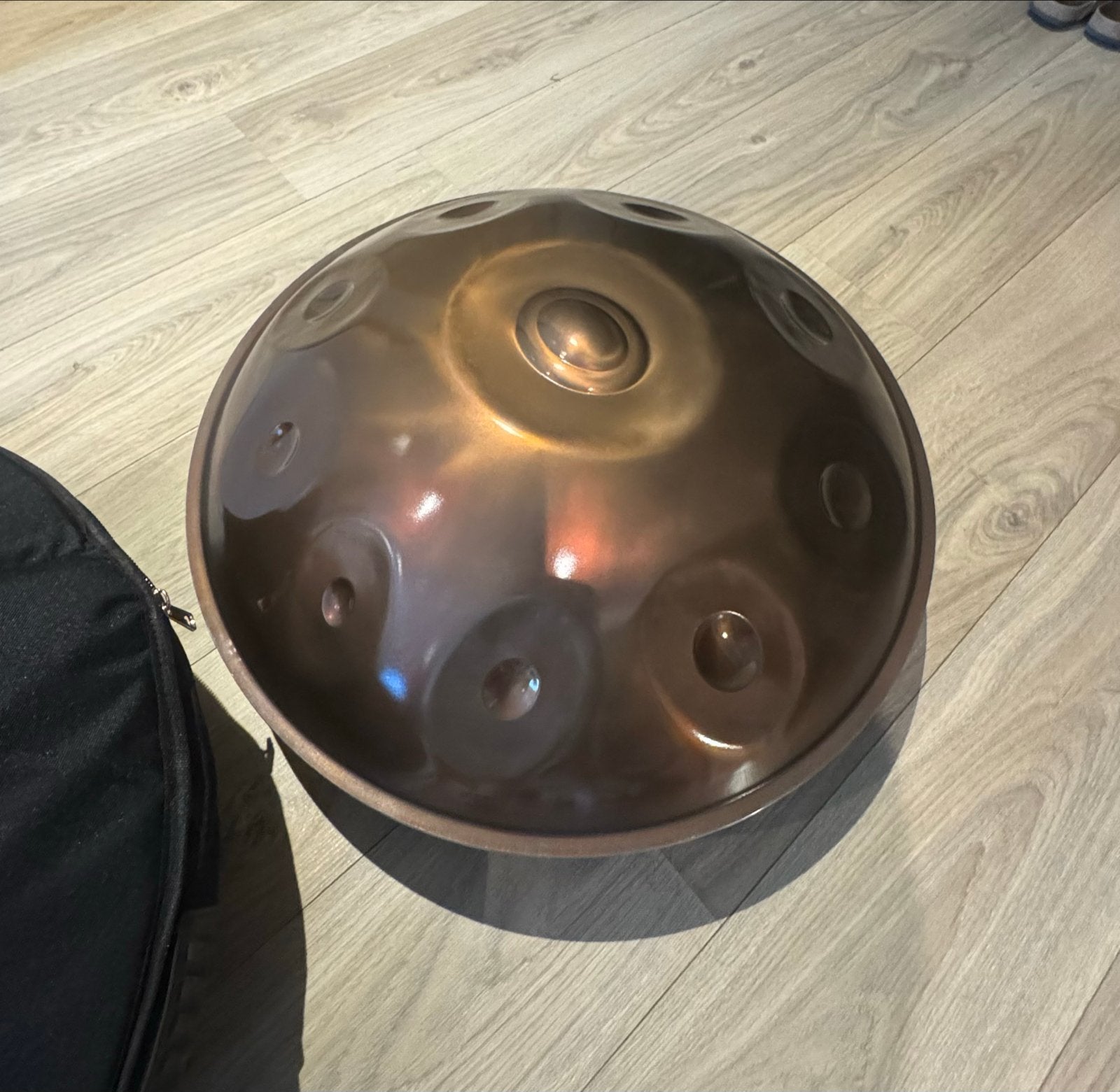 Handpan D Kurd 10 - Prachtig Klankinstrument, Ophalen of Verzenden, Zo goed als nieuw