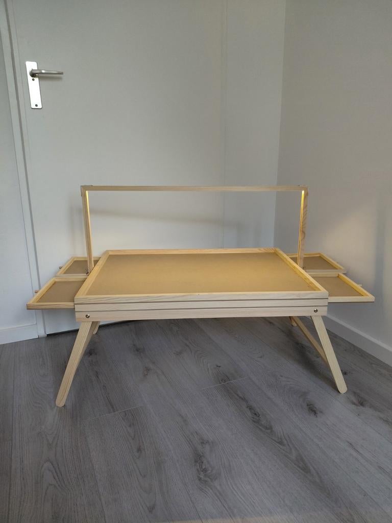 Puzzeltafel met LED-verlichting en opbergvakken, Hobby en Vrije tijd, Denksport en Puzzels, Ophalen of Verzenden, Minder dan 500 stukjes