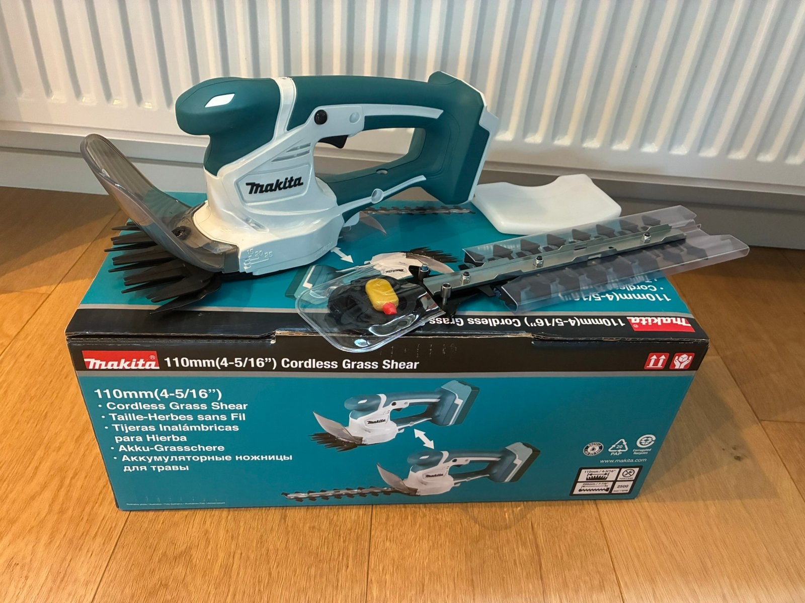 Makita 18V G-series buxus/grasschaar, Tuin en Terras, Grastrimmers, Ophalen, Makita, Nieuw, Graslaan 22
