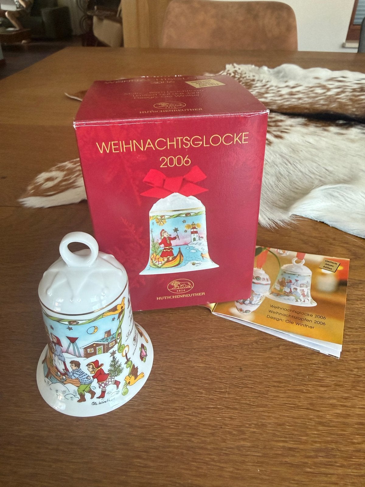 Hutschenreuther kerstklok limited edition 2006, Diversen, Kerst, Ophalen of Verzenden, Nieuw